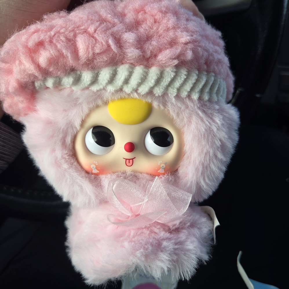 Baby Three Sunny Baby Blind Box Plush Pendant Cute Pink